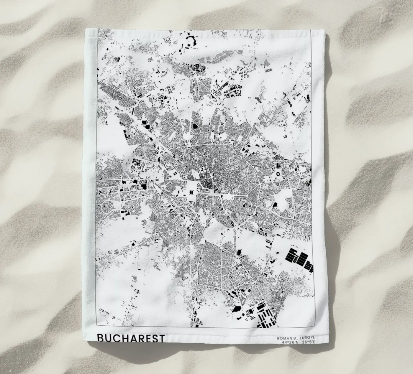 Bucharest telo mare da The Cartography Collection