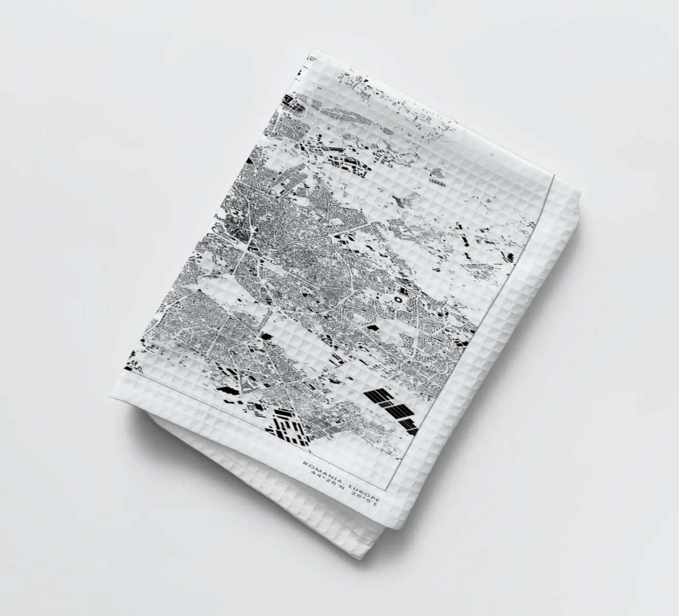 Bucharest torchon de The Cartography Collection