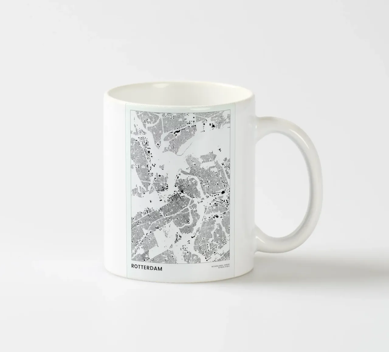 Rotterdam taza de cerámica de The Cartography Collection