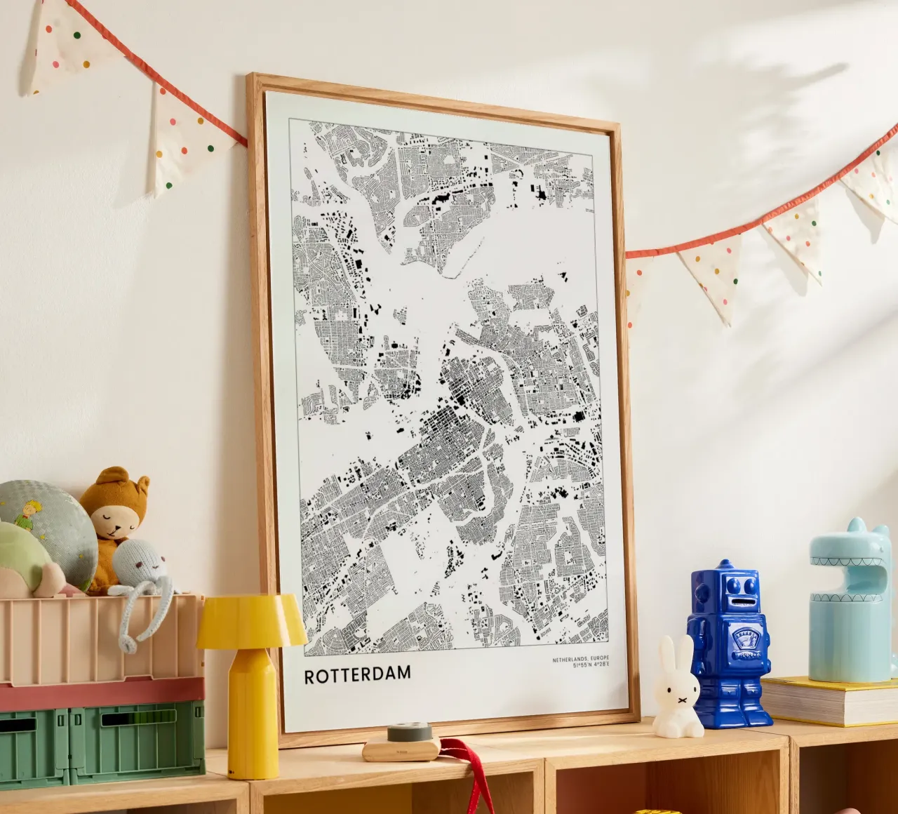 Rotterdam plexiglass da The Cartography Collection