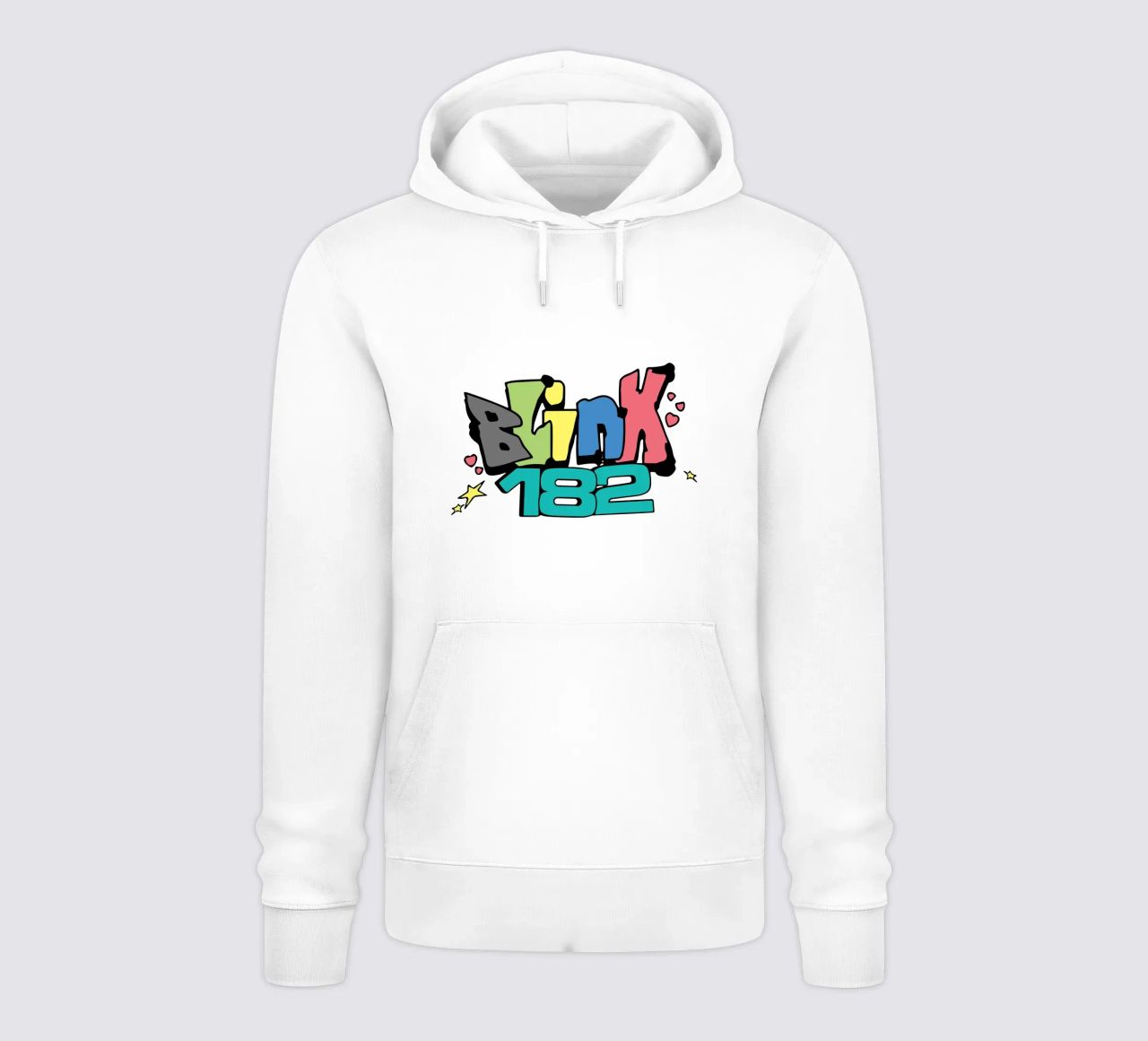 Blink 182 Colorato felpa con cappuccio da Curtishop
