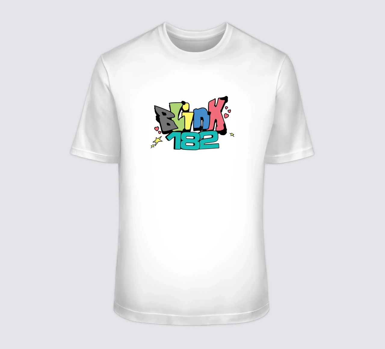 Blink 182 Colorato t-shirt da Curtishop