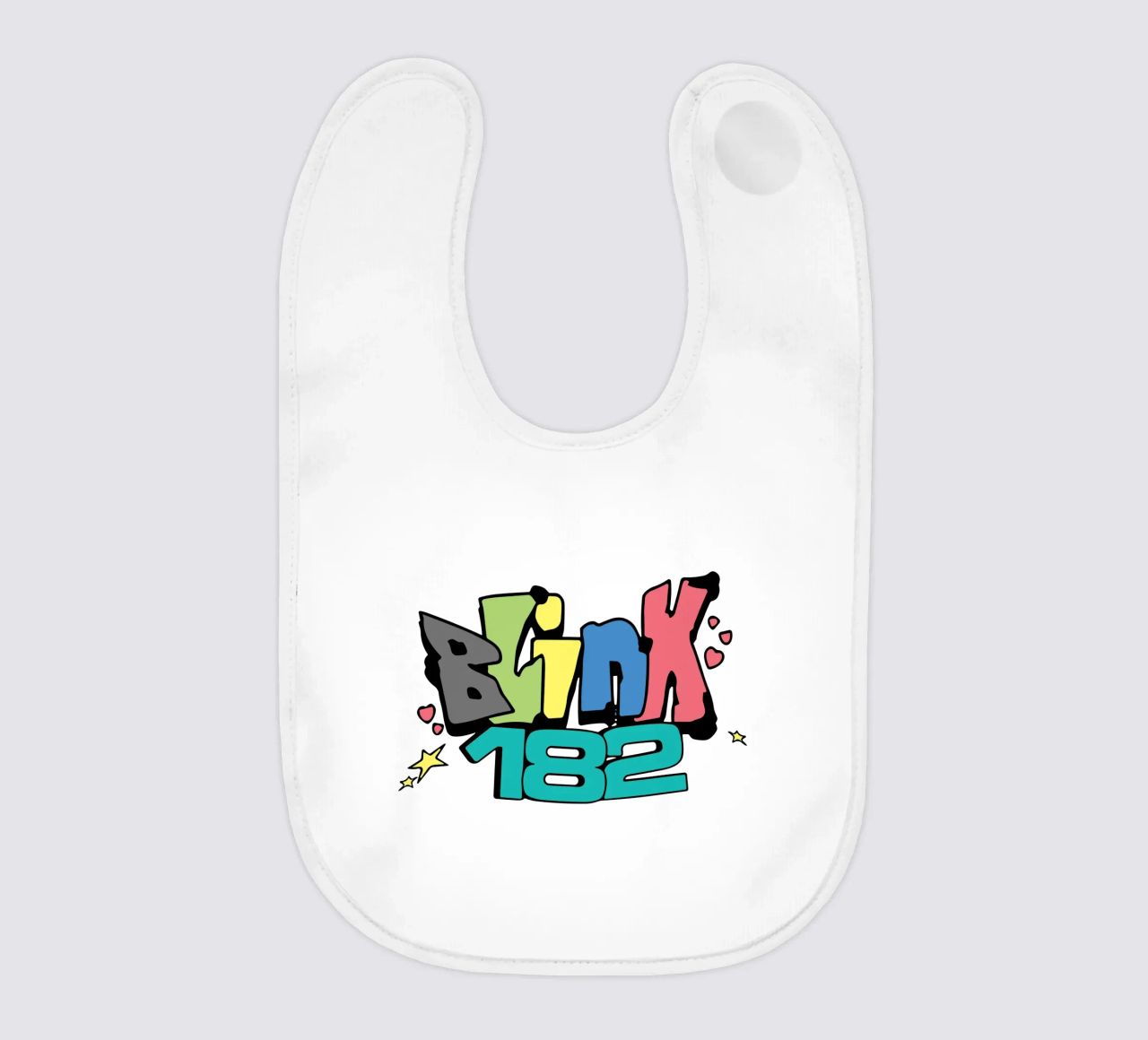 Blink 182 Colorato bavaglino da Curtishop