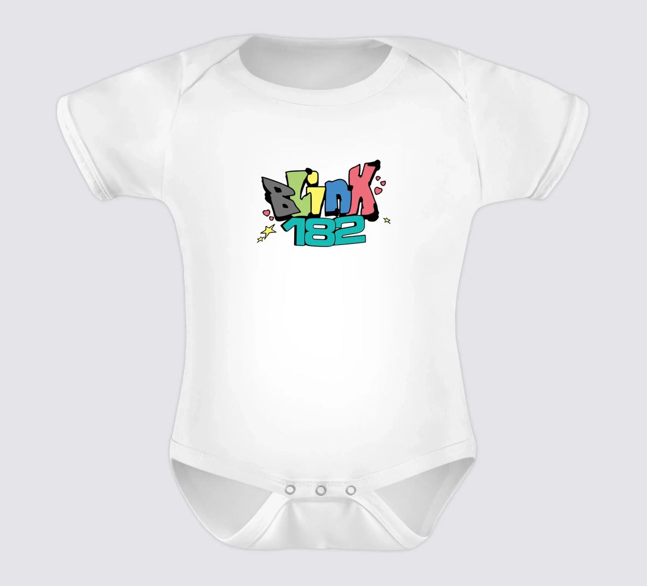 Blink 182 Colorato body neonato maniche corte da Curtishop