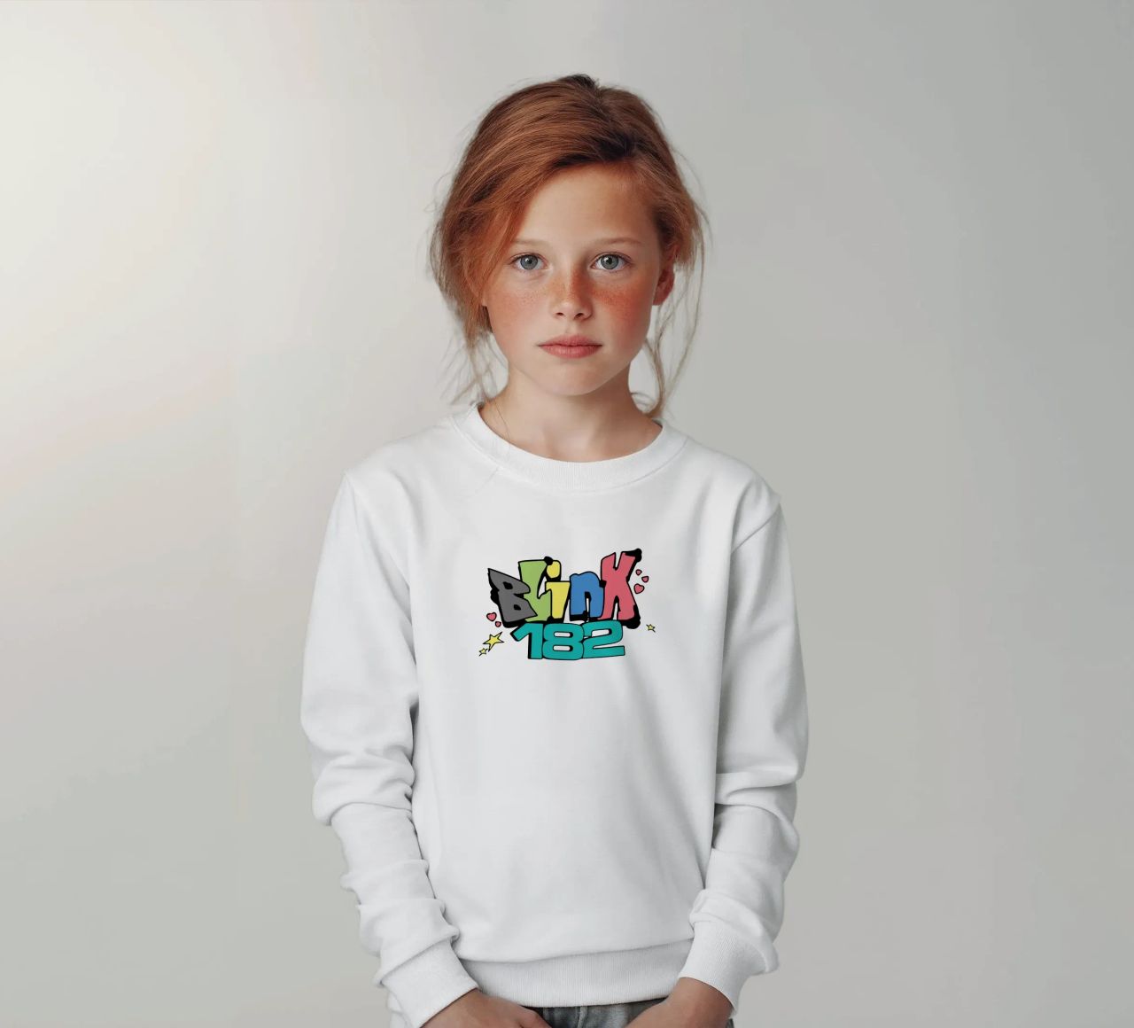 Blink 182 Colorato felpa bambino da Curtishop