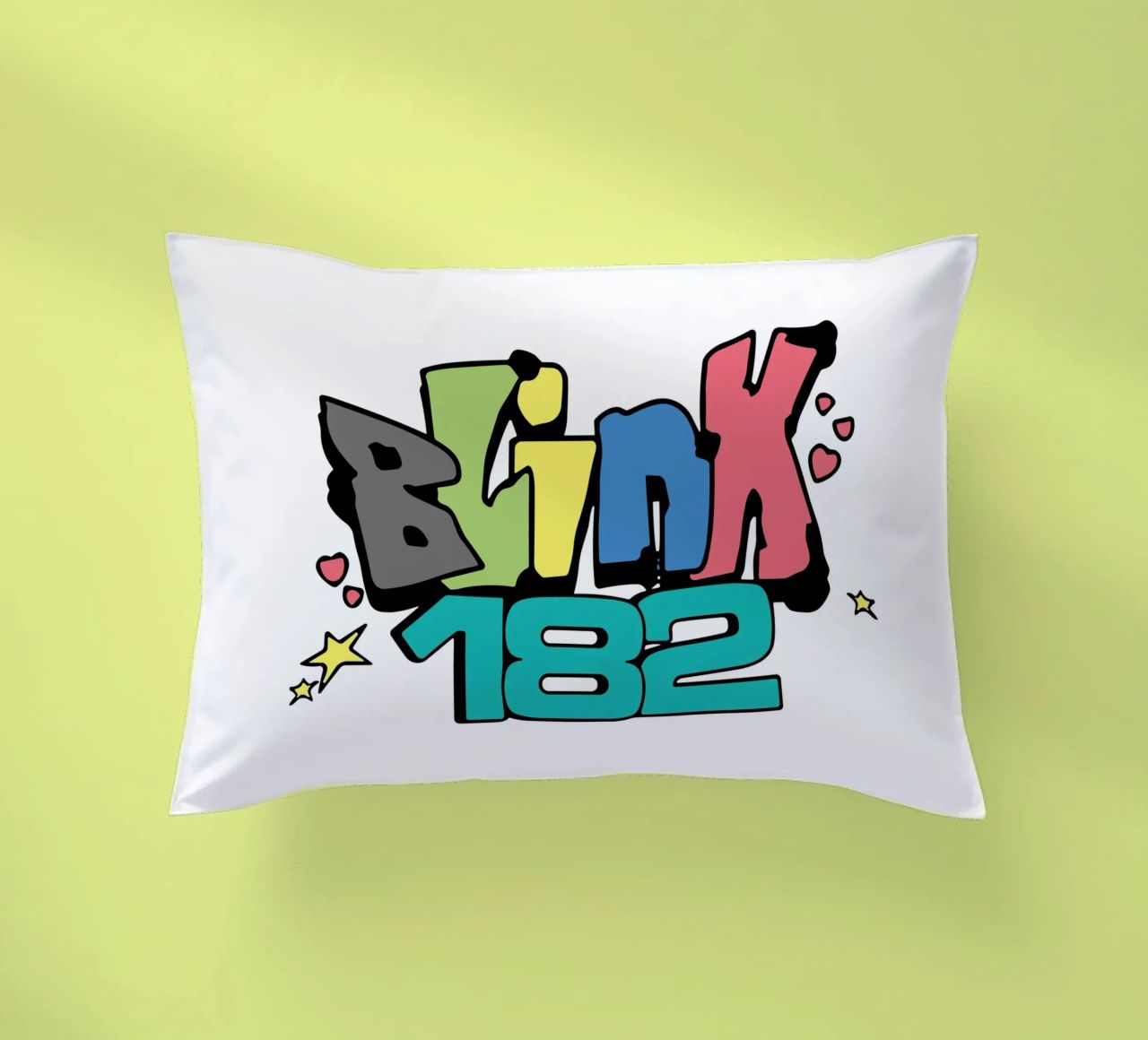 Blink 182 Colorato cuscino da Curtishop