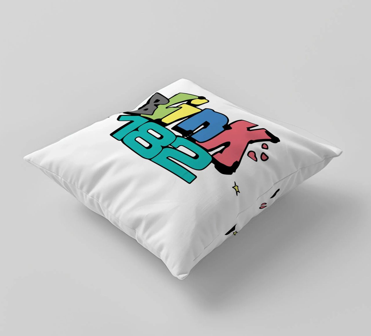 Blink 182 Colorato cuscino da Curtishop