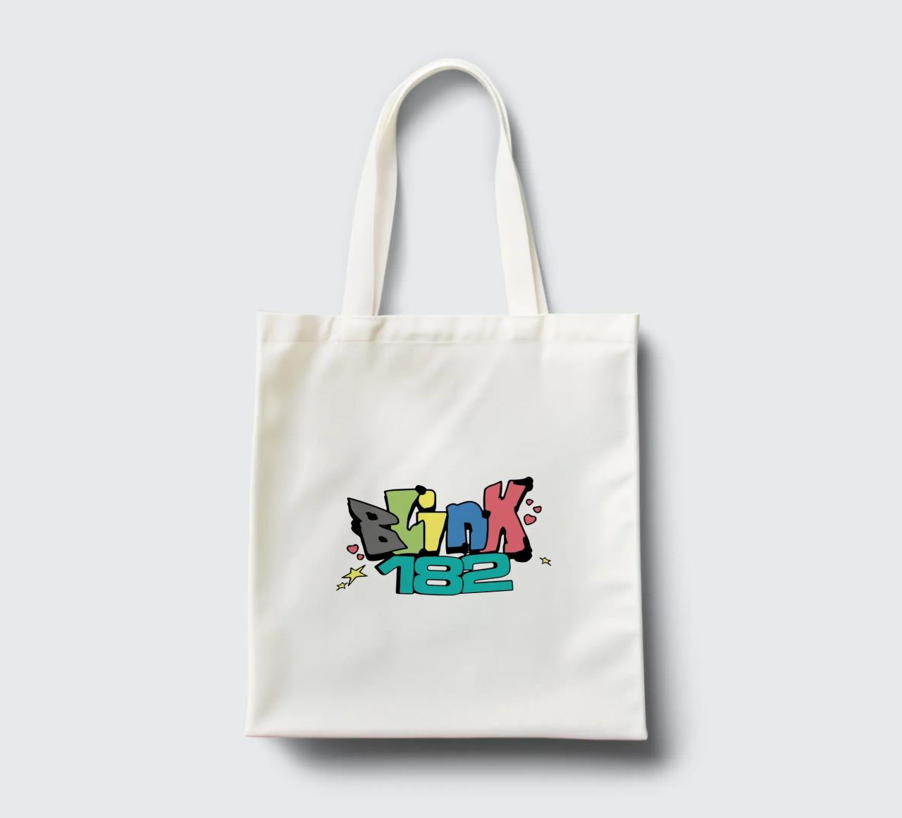Blink 182 Colorato borsa in juta da Curtishop