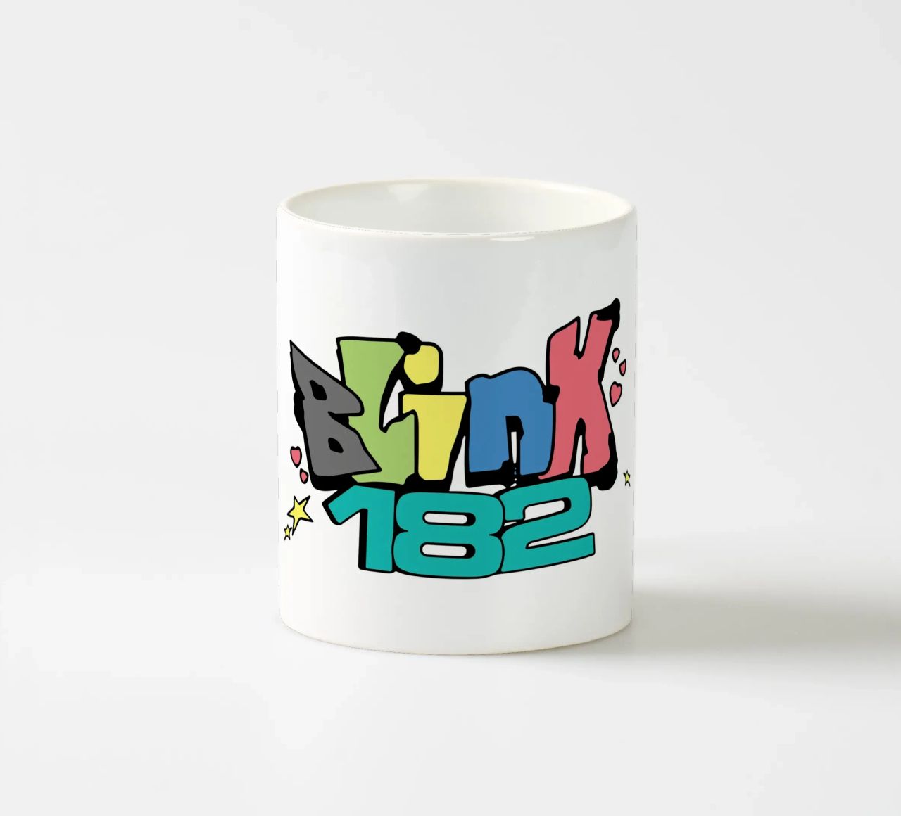 Blink 182 Colorato tazza in ceramica da Curtishop