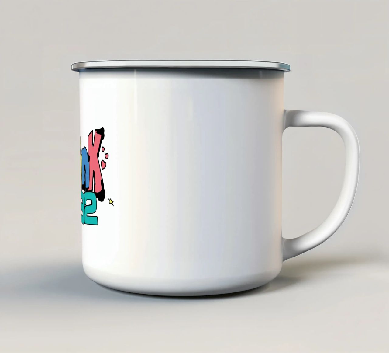 Blink 182 Colorato tazza in smalto da Curtishop