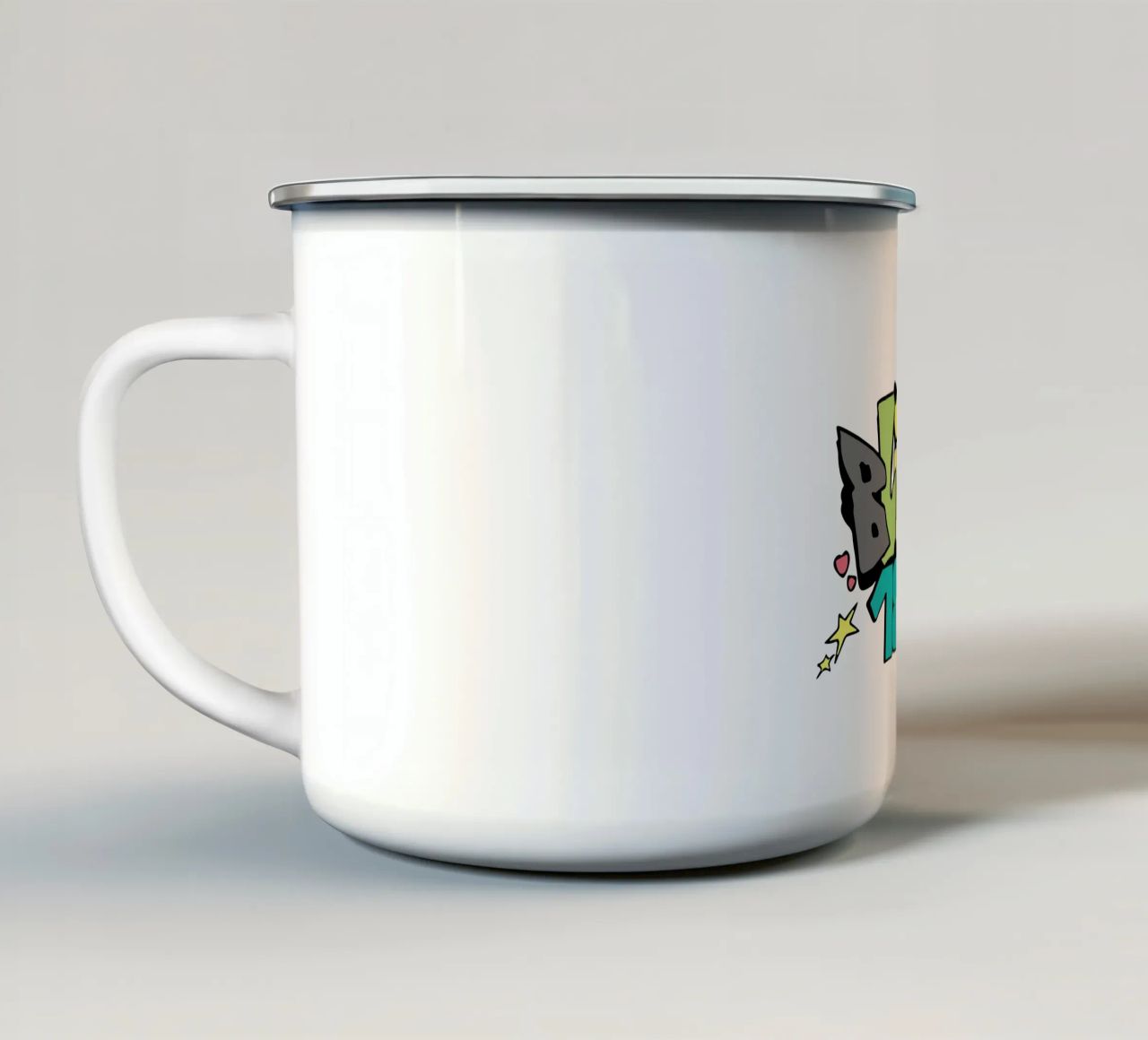 Blink 182 Colorato tazza in smalto da Curtishop