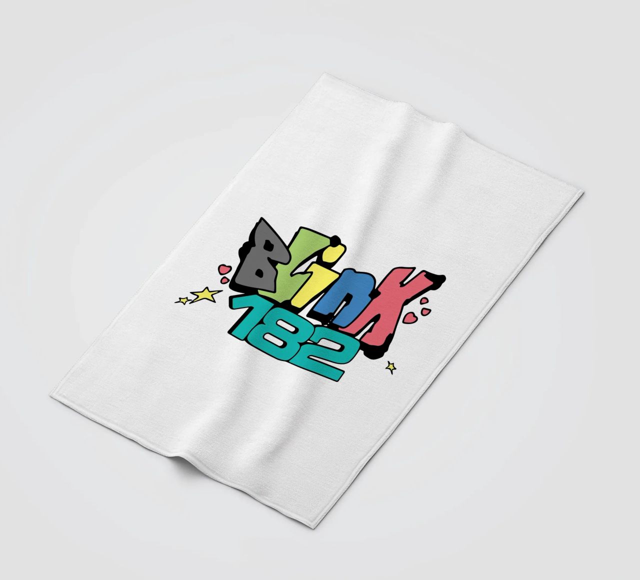 Blink 182 Colorato coperta in pile da Curtishop