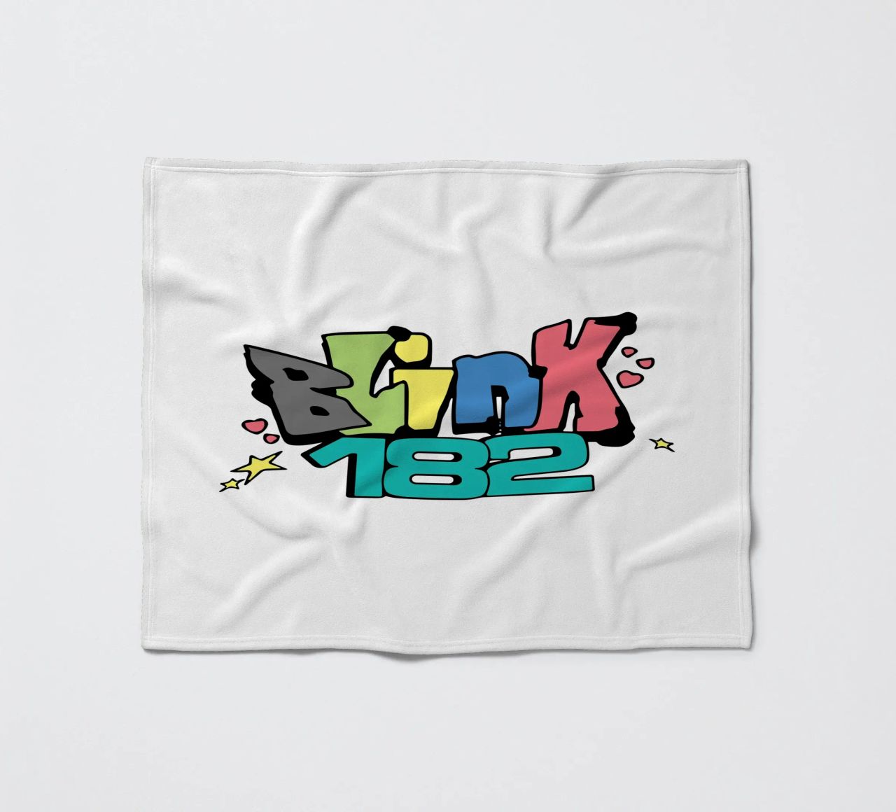 Blink 182 Colorato coperta in pile da Curtishop