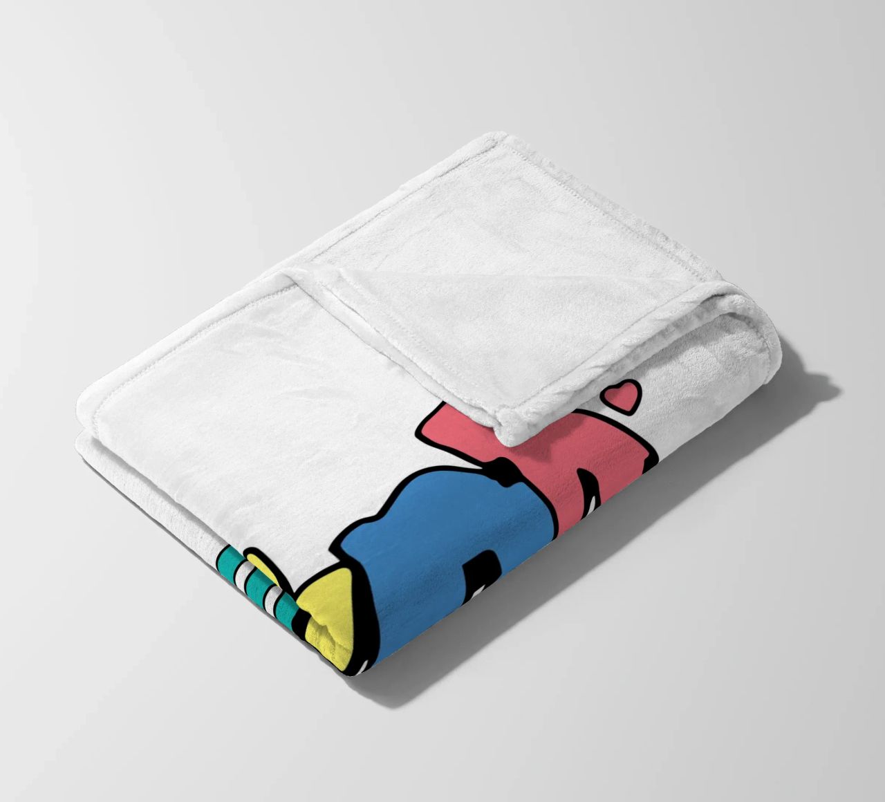 Blink 182 Colorato coperta in pile da Curtishop