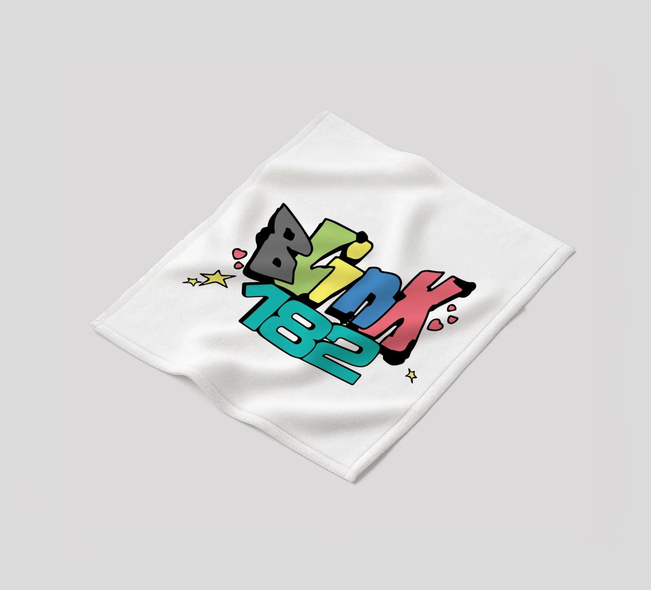Blink 182 Colorato coperta in pile da Curtishop
