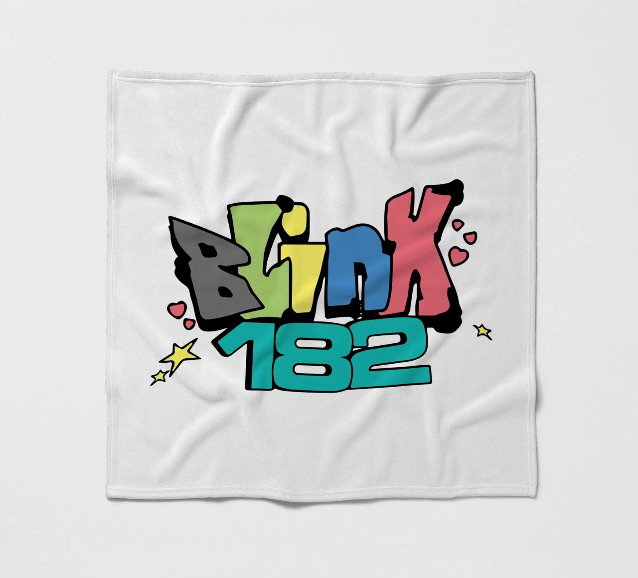Blink 182 Colorato coperta in pile da Curtishop