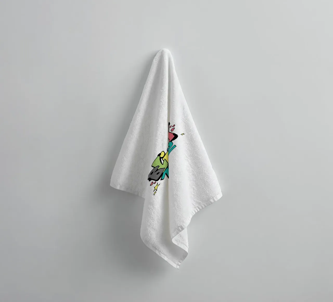 Blink 182 Colorato asciugamano da bagno da Curtishop
