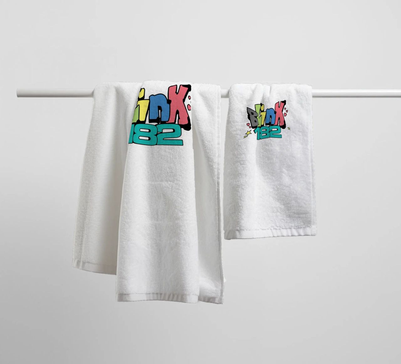 Blink 182 Colorato asciugamano da bagno da Curtishop