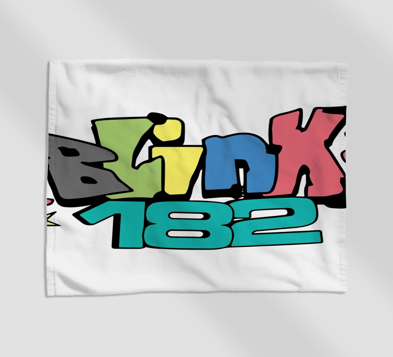 Blink 182 Colorato telo mare da Curtishop