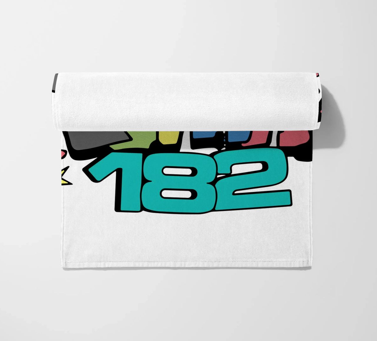 Blink 182 Colorato telo mare da Curtishop
