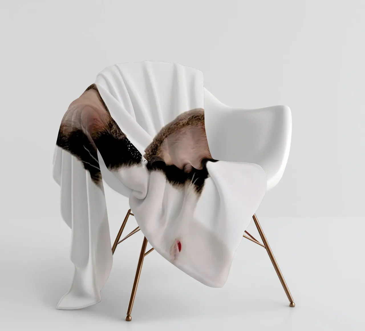 Rabbit Fleecedecke von Paws & Claws