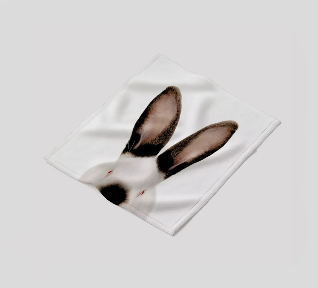 Rabbit Fleecedecke von Paws & Claws