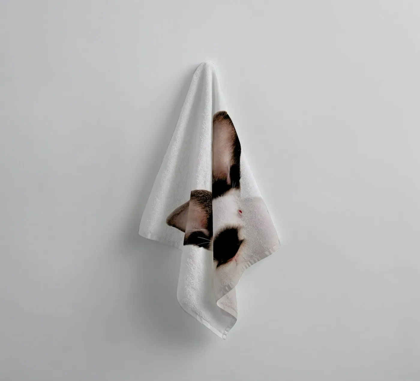 Rabbit badhanddoek van Paws & Claws