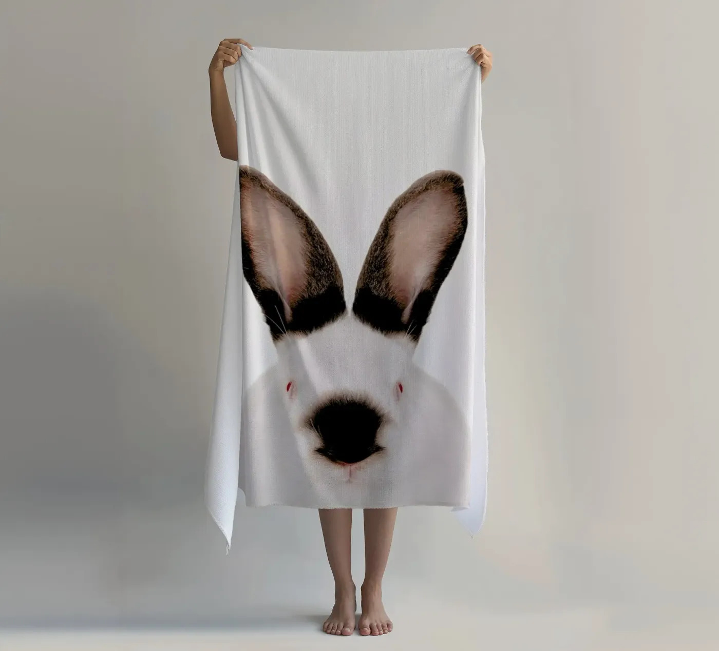Rabbit serviette de plage de Paws & Claws