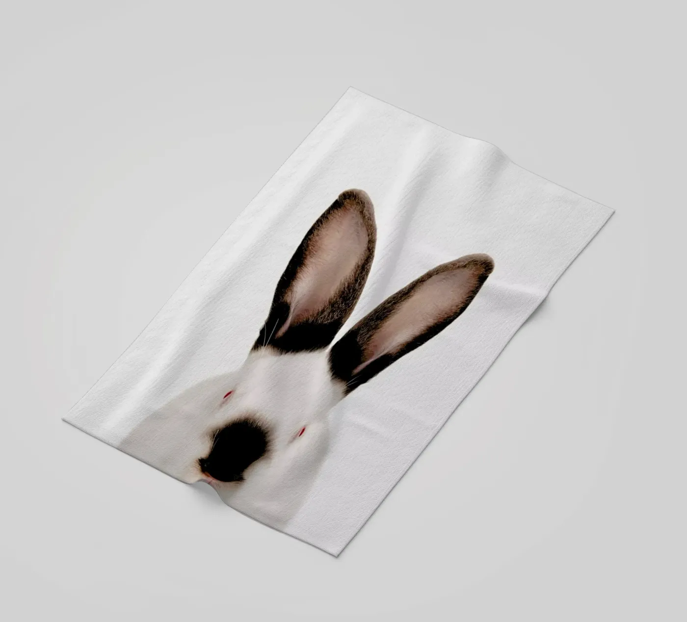 Rabbit strandhanddoek van Paws & Claws