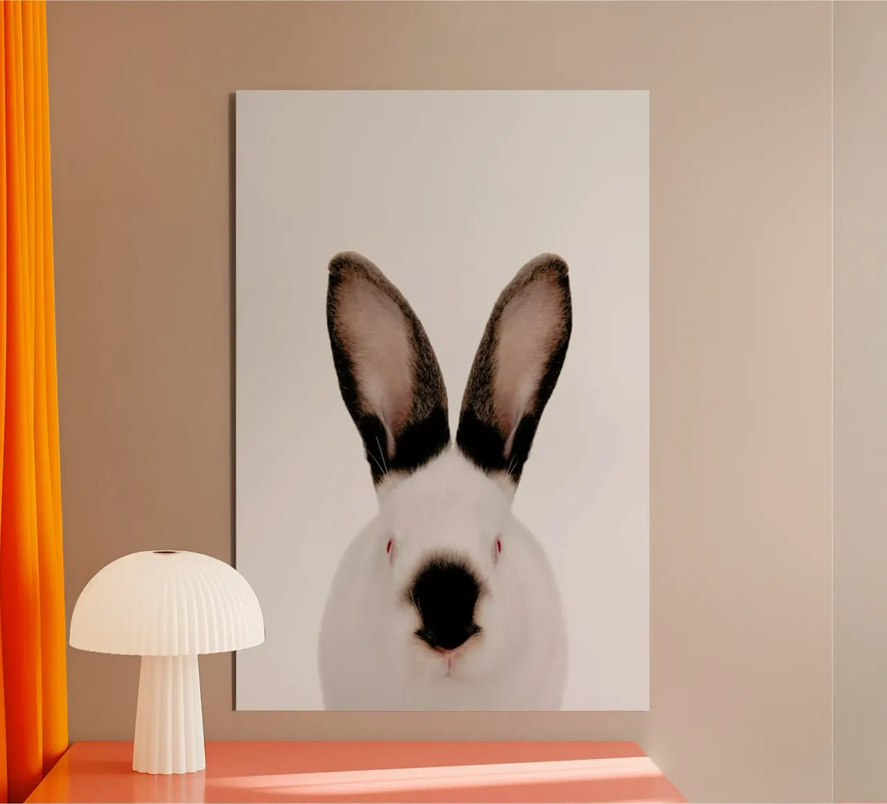 Rabbit alluminio dibond da Paws & Claws