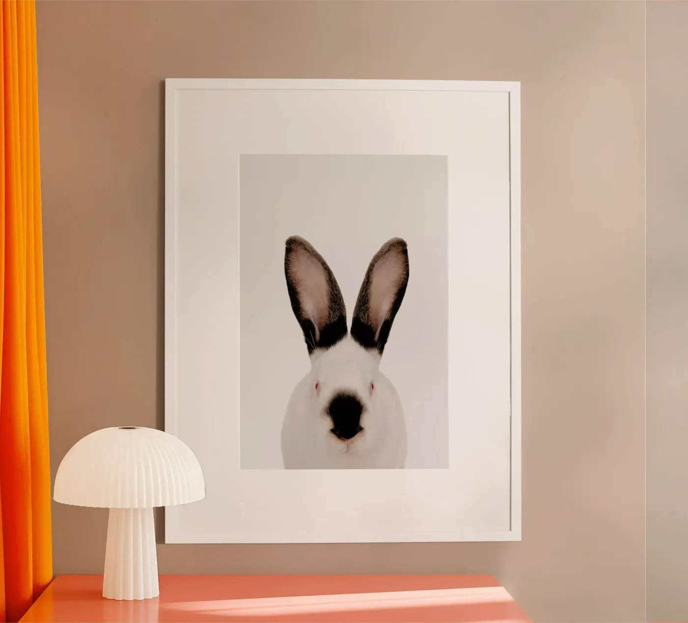 Rabbit Poster von Paws & Claws