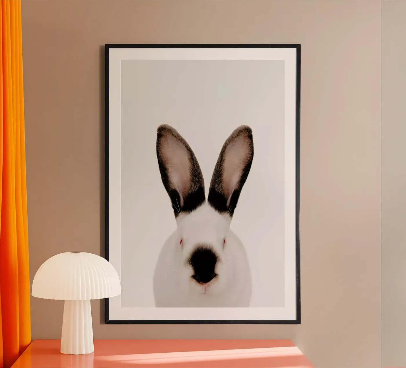 Rabbit Poster von Paws & Claws