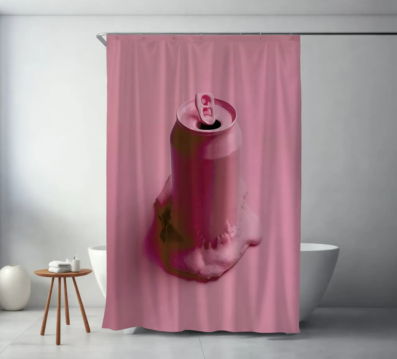 I Let You Go Now shower curtain by Róbert Farkas