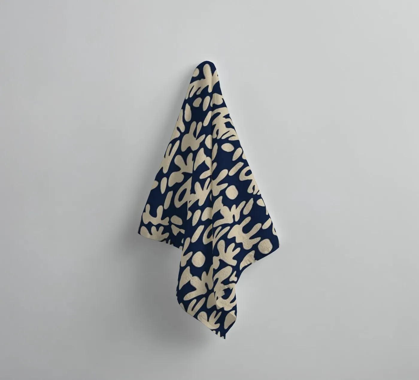 Coral Pattern towel by Little Dean