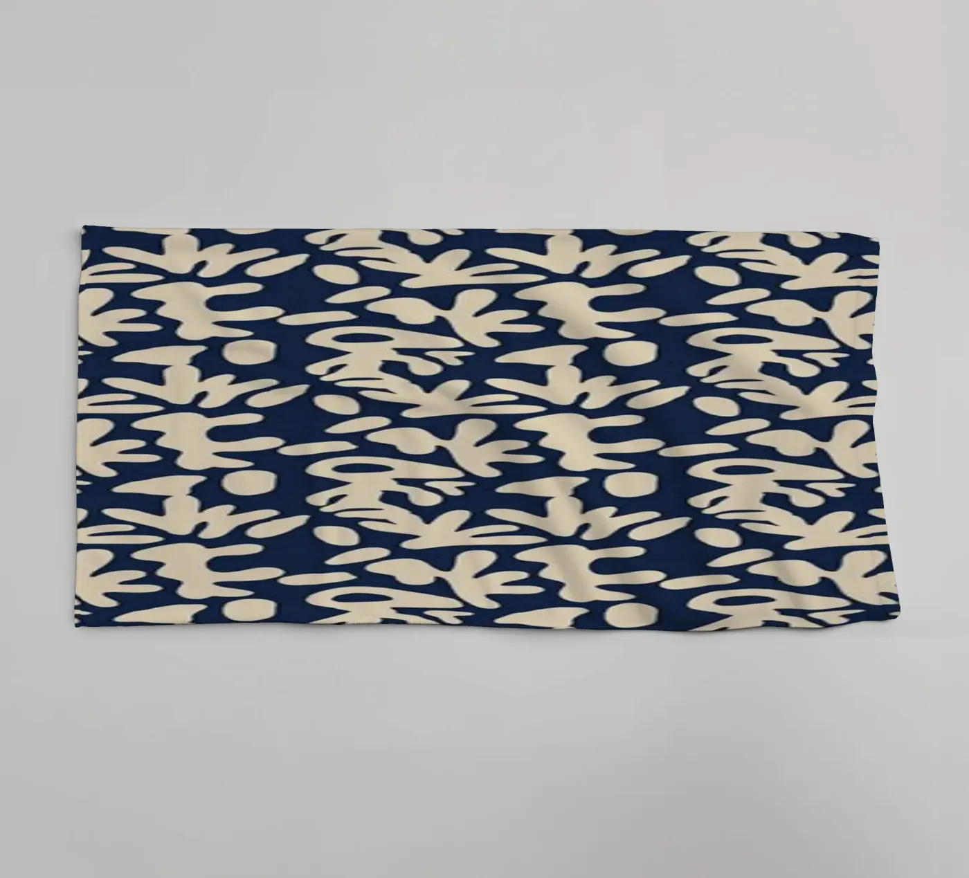 Coral Pattern towel by Little Dean