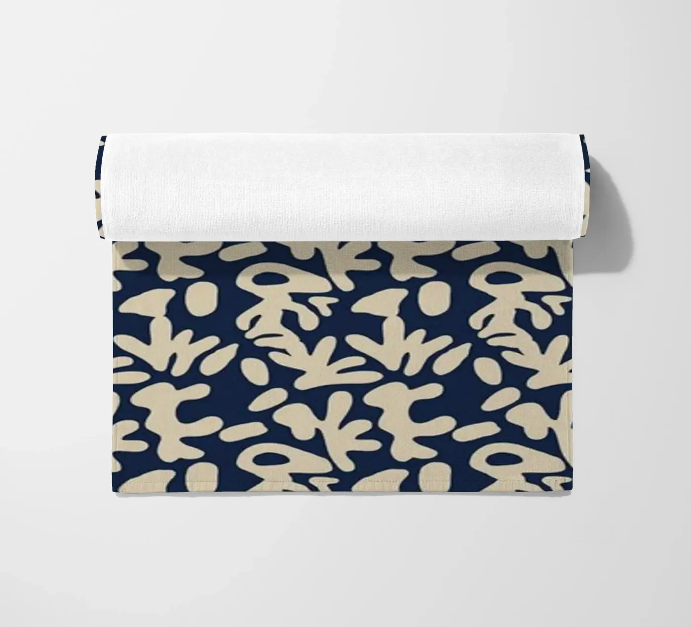 Coral Pattern beach towel by Little Dean