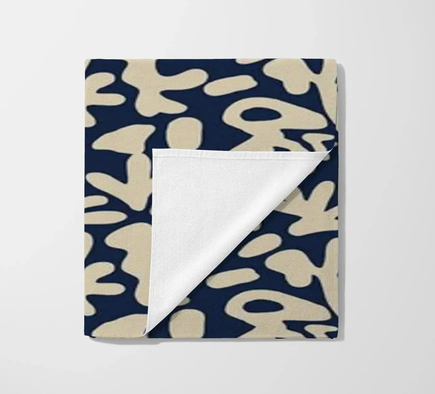 Coral Pattern beach towel by Little Dean