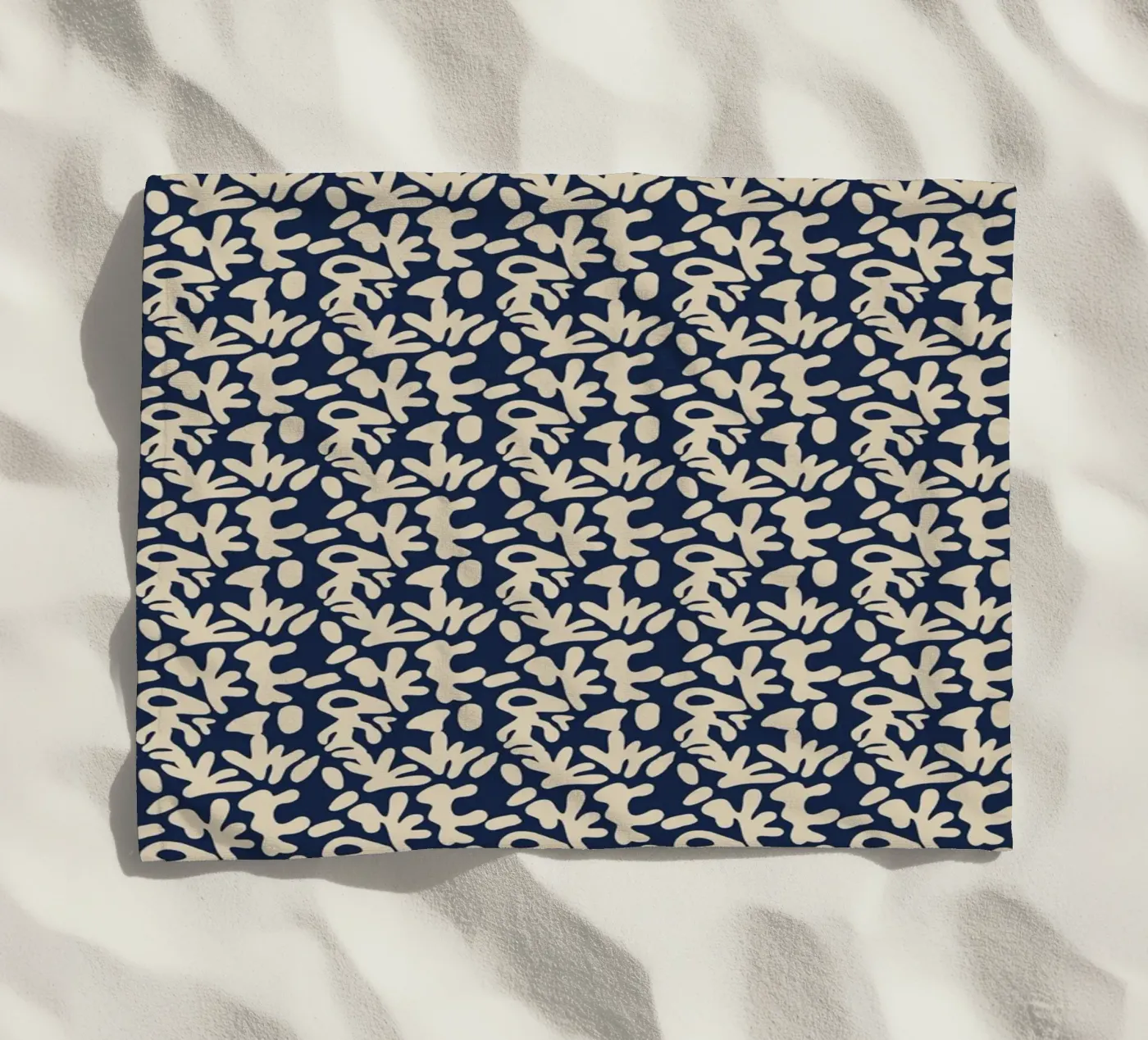 Coral Pattern beach towel by Little Dean