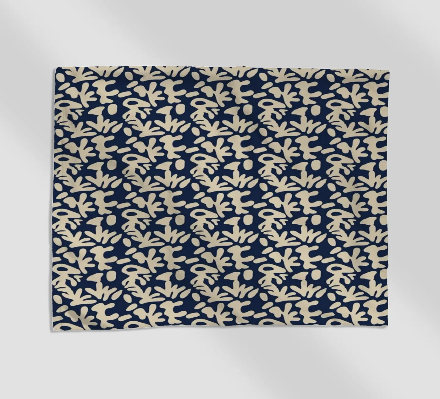 Coral Pattern beach towel by Little Dean
