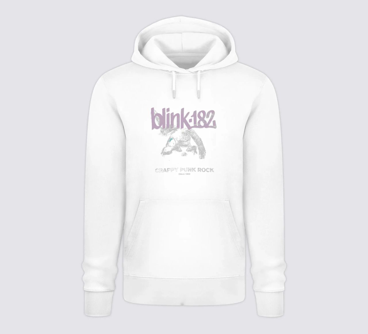 Blink 182, coniglietto punk rock di merda felpa con cappuccio da Curtishop
