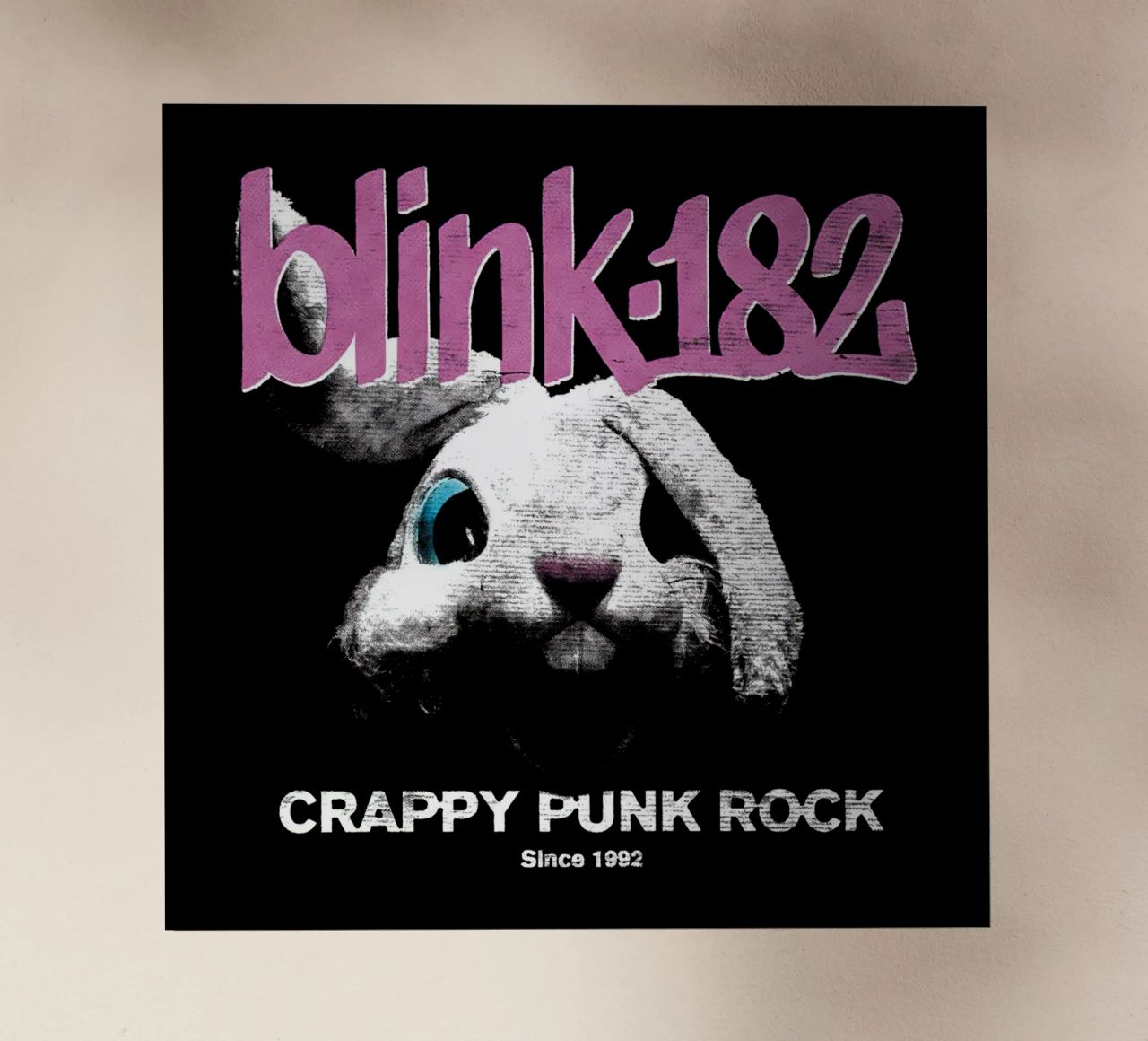 Blink 182, coniglietto punk rock di merda pellicola backlit da Curtishop