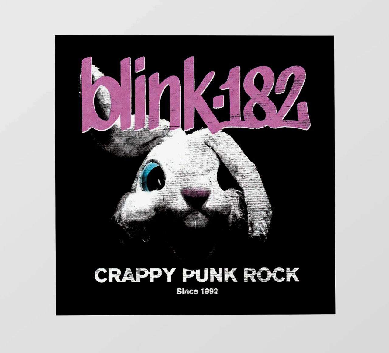 Blink 182, coniglietto punk rock di merda pellicola backlit da Curtishop