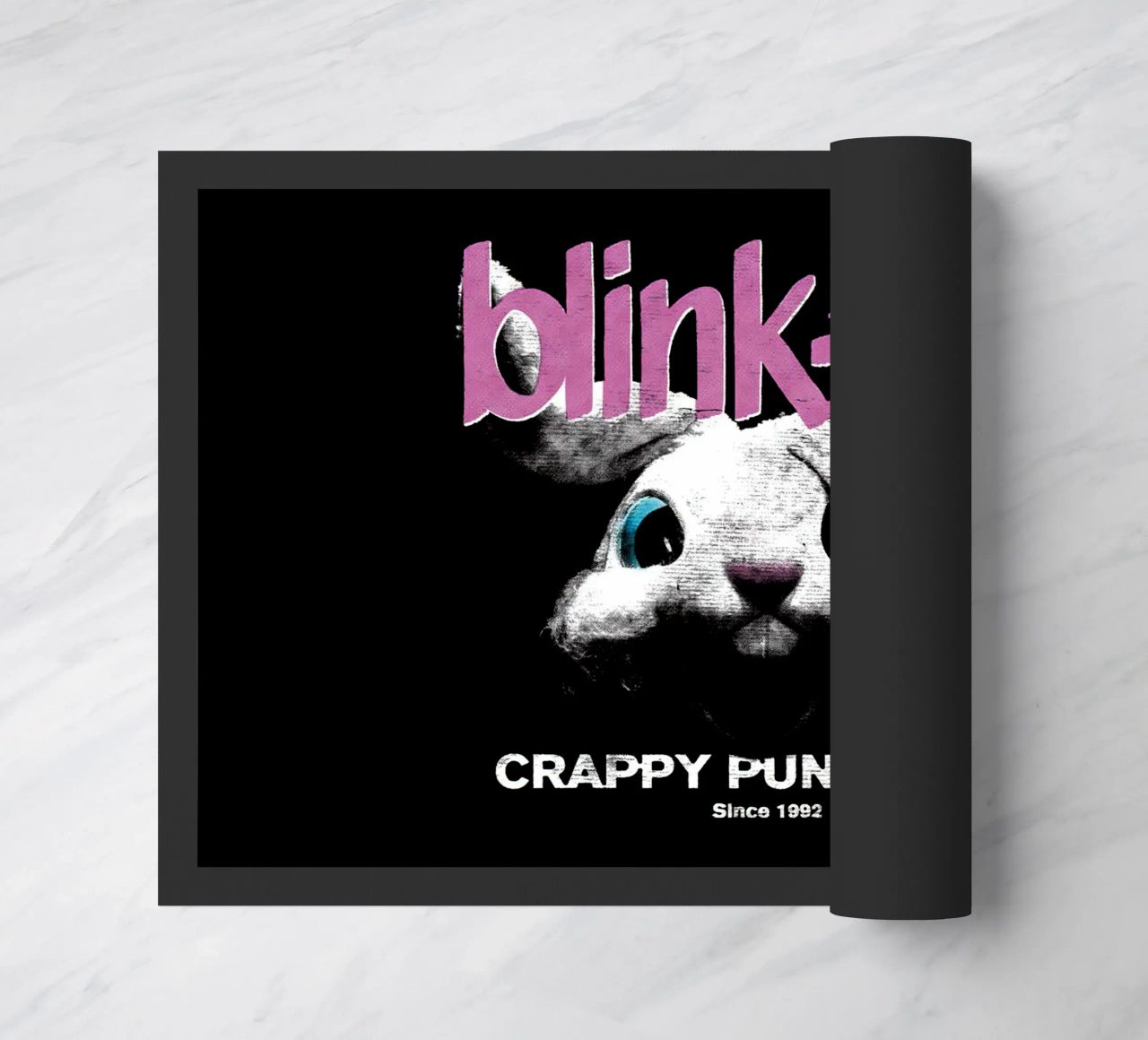 Blink 182, coniglietto punk rock di merda zerbino da Curtishop