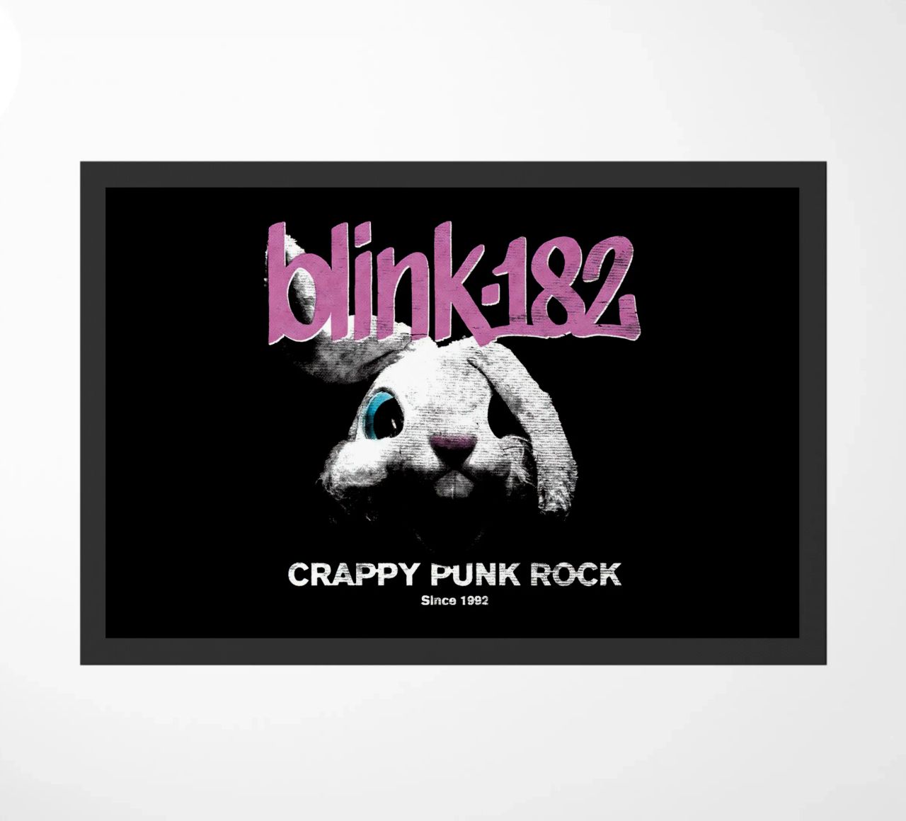Blink 182, coniglietto punk rock di merda zerbino da Curtishop