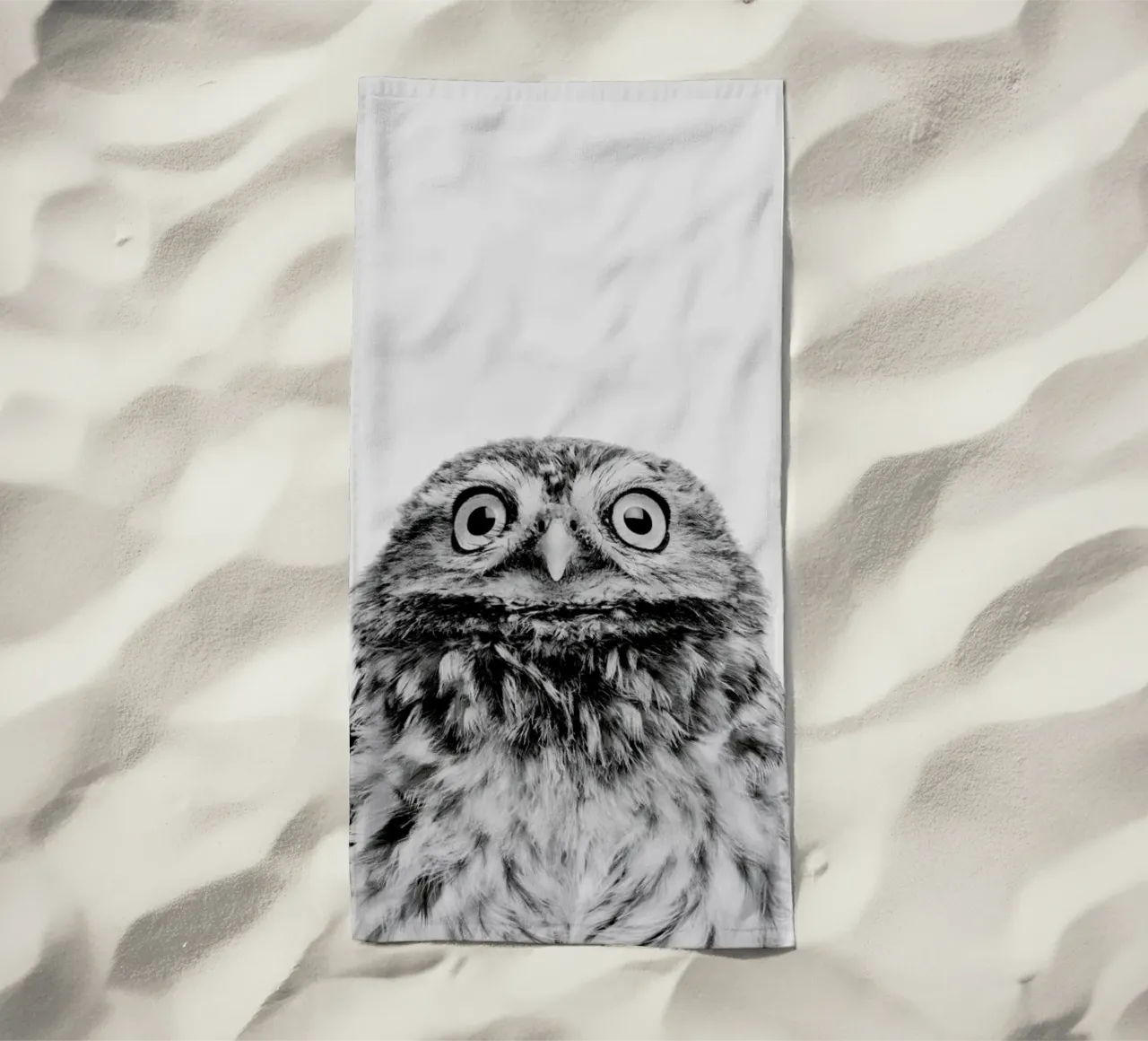 Owl Classic beach towel by Paws & Claws