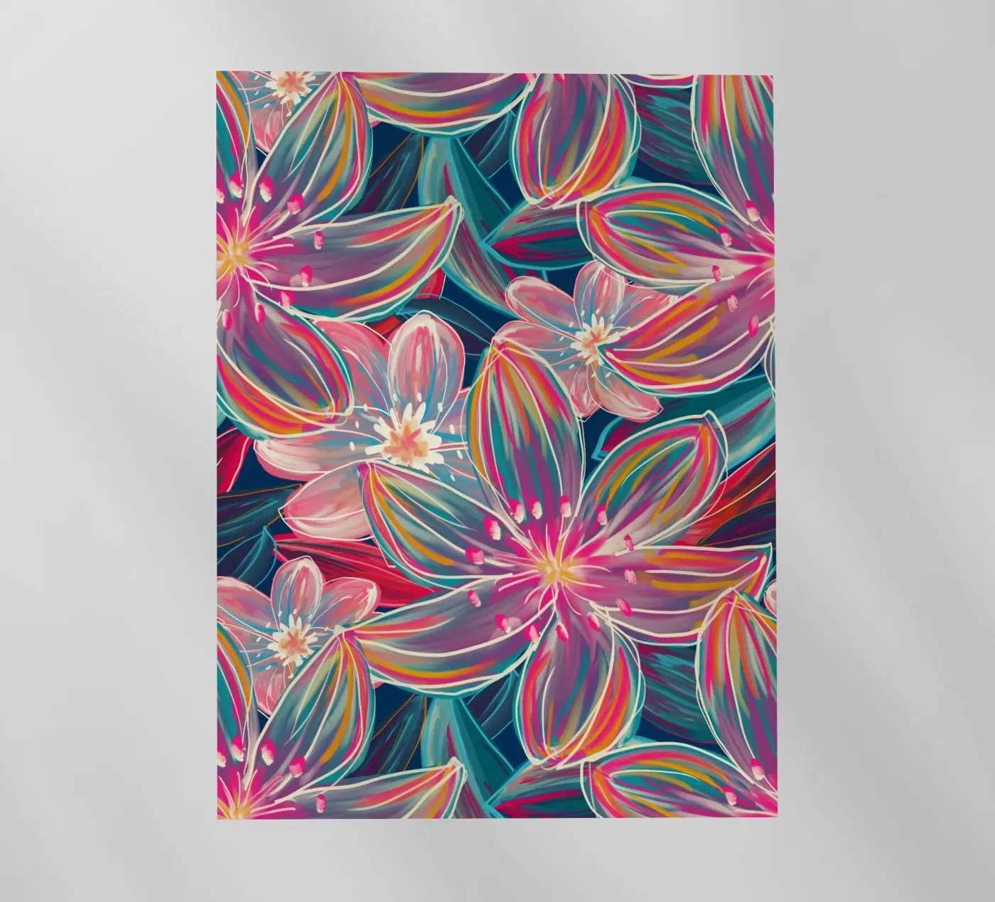 Fluo Bloom pellicola backlit da DesigndN