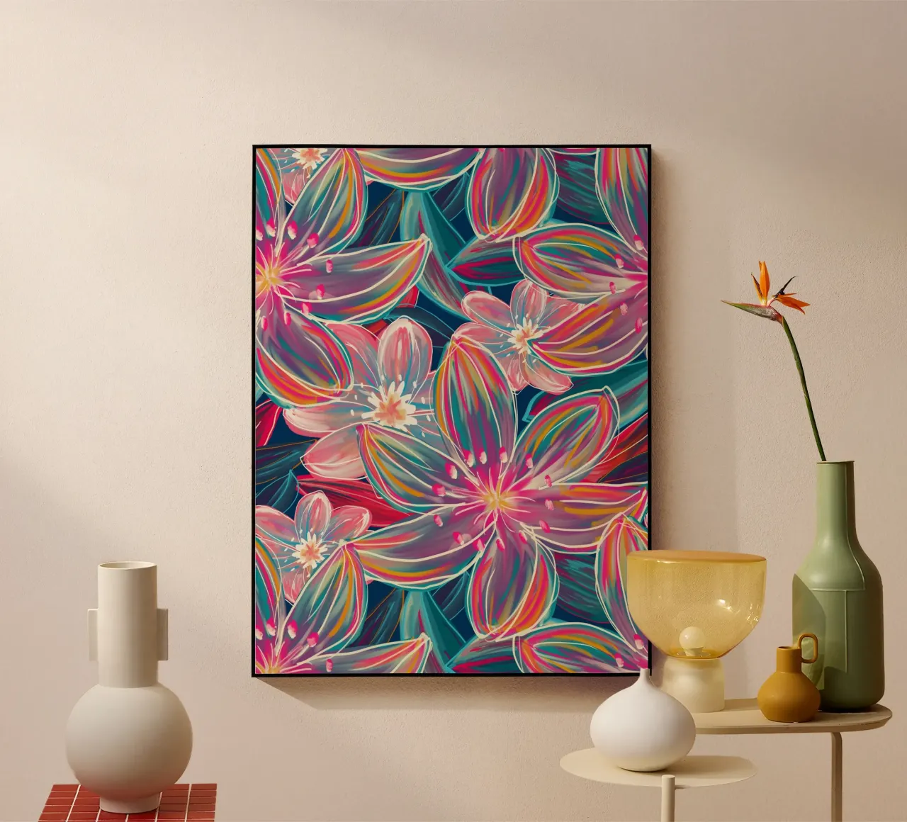 Fluo Bloom plexiglass da designdn