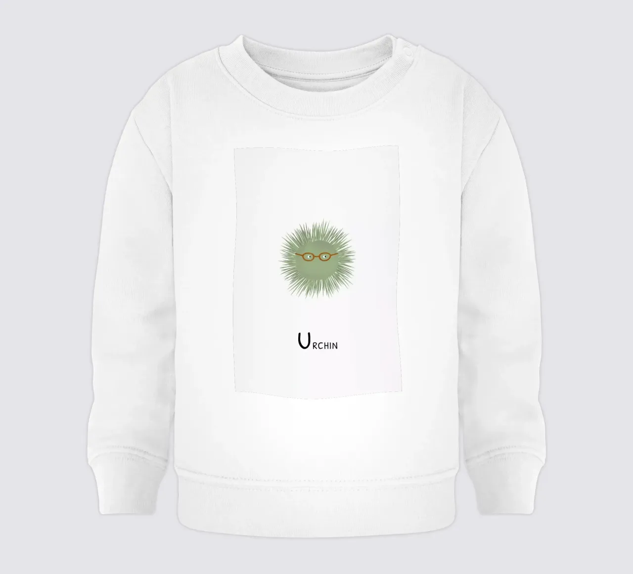 Urchin felpa neonato da Little Flourishes