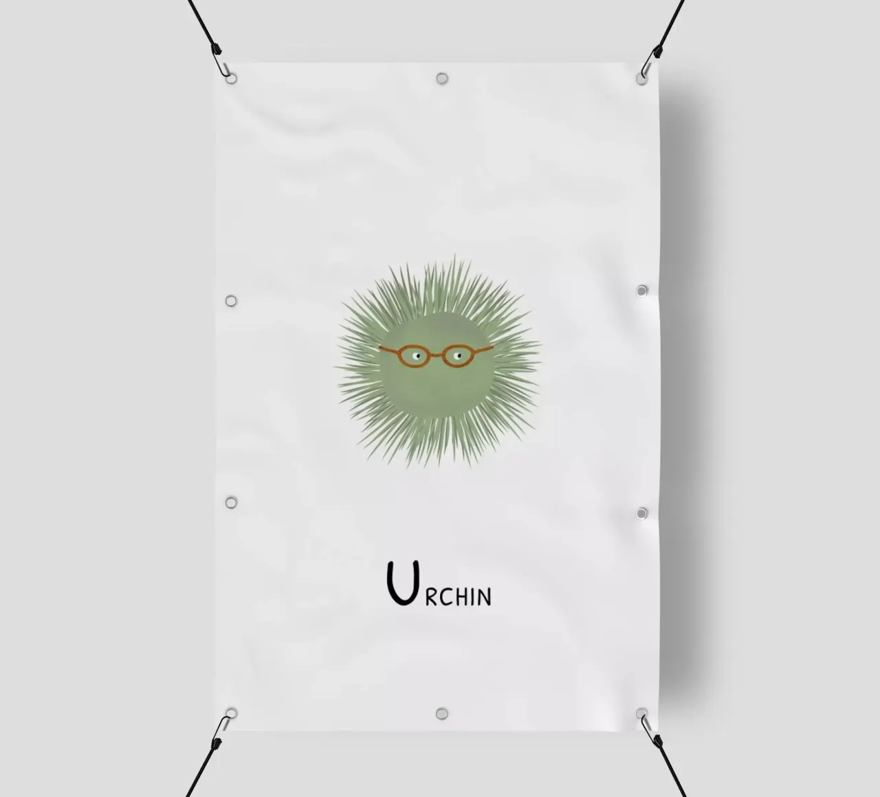 Urchin telo in pvc da Little Flourishes