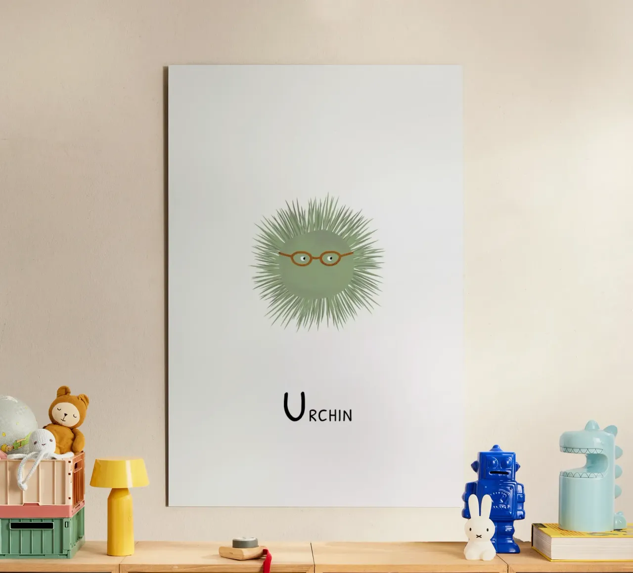 Urchin forex plate by Little Flourishes